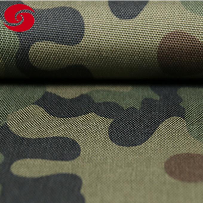 El camuflaje de nylon militar de Polonia imprimió la tela del bolso